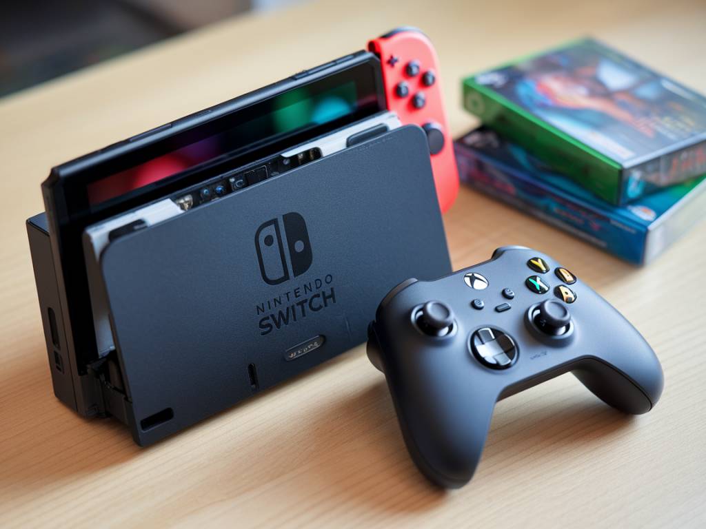 Console Nintendo Switch OLED ou manette Xbox Elite Series 2 pour les passionnés de jeux vidéo